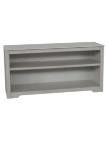 MOBILI 2G - Libreria componibile porta tv vani a giorno legno vari colori 180x40x111 vista frontale