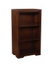 MOBILI 2G - Libreria componibile porta tv vani a giorno legno vari colori 220x40x111 vista frontale