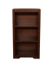 MOBILI 2G - Libreria componibile porta tv vani a giorno legno vari colori 220x40x111 vista frontale