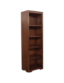 MOBILI 2G - Libreria componibile porta tv vani a giorno legno vari colori 280x40x187 vista frontale