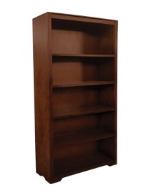MOBILI 2G - Libreria componibile porta tv vani a giorno legno vari colori 280x40x187 vista frontale