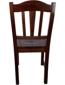 SET 2 SEDIE GENDARME LEGNO/NOCE SEDUTA LEGNO (591)