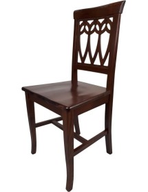 Set tavolo 160X85 180x85 180x100 arte povera allungabile con 6 sedie legno seduta legno vista frontale