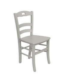 Set tavolo quadrato shabby grigio anticato tornito 90x90 100x100 allungabile con 4 sedie seduta legno vista frontale