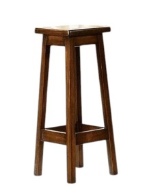 MOBILI 2G - SGABELLO BAR RISTORANTE IN LEGNO MASSELLO  L.31 P.31 H.76