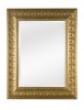MOBILI 2G - Specchiera in foglia oro rettangolare Misure:73 x 93 x 6