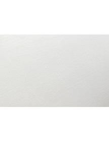 Tavolo rettangolare moderno allungabile bianco frassino 120x80x77 140x90x77 vista frontale