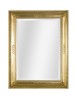 MOBILI 2G - MOBILI2G - Specchiera in foglia oro rettangolare Misure: 67 x 87 x 5