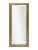 MOBILI2G - Specchiera in foglia oro rettangolare Misure: 200 x H. 90 x P. 5