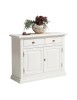 Madia credenza arte povera 2 porte massello bianco 109X47X97