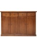 Madia Credenza legno 4 porte 4 cassetti arte povera bassano 160X40X110 VISTA FRONTALE