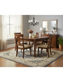 MOBILI 2G - TAVOLO ALLUNGABILE LEGNO MASSELLO L.100 P.100 H.78