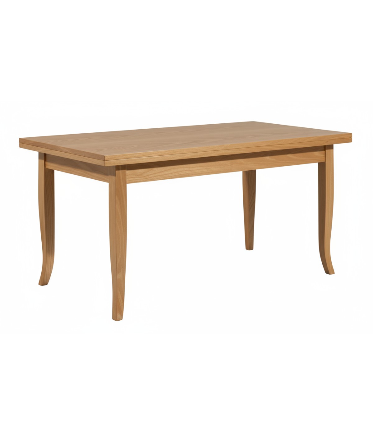 Tavolo rettangolare arte povera legno vari colori 160X85x80 vista laterale