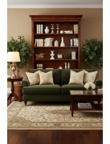 MOBILI 2G - LIBRERIA ARTE POVERA IN LEGNO BASSANO L.163 P.45 H.210 VISTA FRONTALE