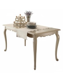 TAVOLO ALLUNGABILE GAMBE A SPILLO LEGNO VARI COLORI L.160 P.90 H.78