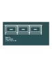 Porta tv 3 cassetti legno massello di frassino vari colori 195x60x48