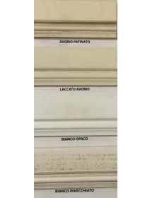 Pensile vetro 1 anta legno massello di frassino vari colori 40x37x120