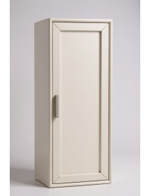 Pensile 1 anta legno massello di frassino vari colori 40x37x120