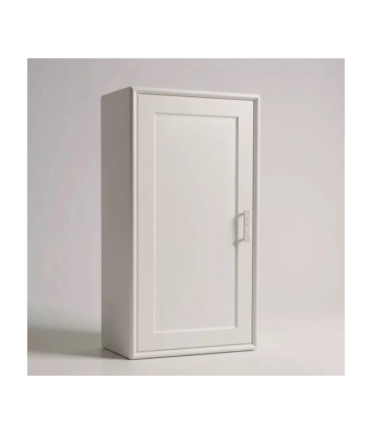 Pensile 1 anta legno massello di frassino vari colori 40x37x100