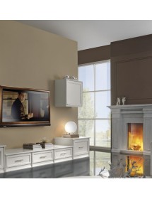 Pensile 1 anta legno massello di frassino vari colori 65x37x65