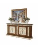 MOBILI 2G - MADIA CREDENZA 2 PORTE ARTE POVERA LACCATO DIPINTO/BASSANO 213 X 54 X H. 109 vista frontale