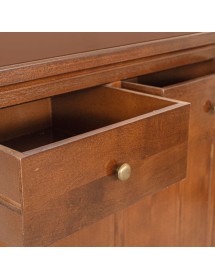 Madia Credenza legno 4 porte 4 cassetti arte povera bassano 160X40X110