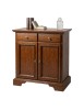 Credenza 2 Ante 2 cassetti arte povera legno massello tinta noce 90X40X94