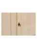 Madia Credenza Shabby Chic In Legno 2 Porte avorio anticato 105x42x85