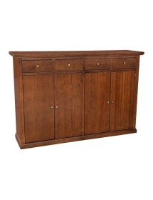 Madia Credenza legno 4 porte 4 cassetti arte povera bassano 160X40X110