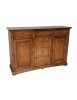 MOBILI 2G - Credenza madia legno 2 porte 6 cassetti bassano 170x46x116 VISTA FRONTALE
