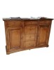MOBILI 2G - Credenza madia legno 2 porte 6 cassetti bassano 170x46x116 VISTA FRONTALE
