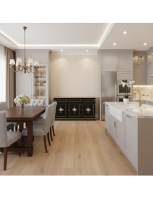 Madia Credenza 3 Ante Legno shabby nero Decorata Filo oro 156x42x86