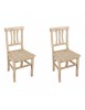 Set tavolo rettangolare shabby avorio anticato 120x80 130x85 140x80 160x85 allungabile con 4/6 sedie seduta legno
