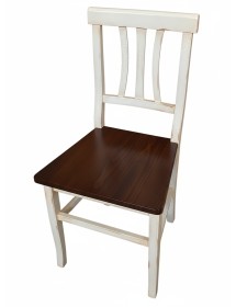 Set tavolo rettangolare shabby bianco anticato 100x70 120x80 140x80 160x85 allungabile con 4/6 sedie seduta legno