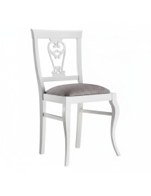 Set tavolo ovale allungabile Legno Intarsio bicolore 160x110x77 con 6 sedie imbottite