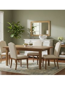 Madia credenza 2 porte 3 cassetti legno shabby bianco con intarsi 201X56X117