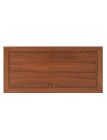 Set tavolo classico legno greca bassano 180x90x78 con 6 sedie seduta legno