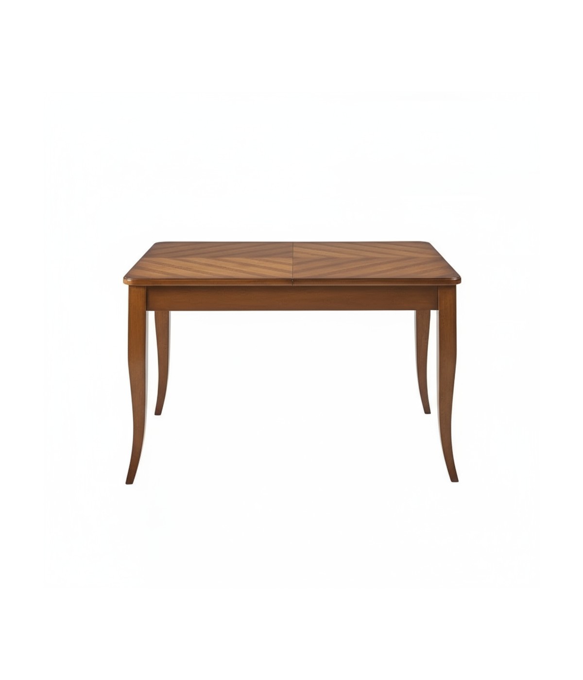 Tavolo classico allungabile Legno noce spinapesce 120x90x78
