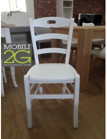 Set tavolo fratino allungabile legno shabby bianco e noce 160x85 180x85 180x100 con 6 sedie