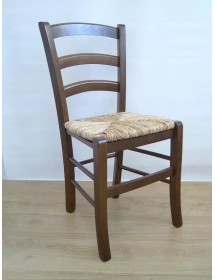 Set tavolo rettangolare shabby bicolore 100x70 120x80 140x80 160x85 allungabile con 4/6 sedie seduta paglia