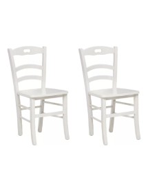 Set tavolo quadrato bianco 80x80 90x90 100x100 allungabile con 4 sedie seduta legno