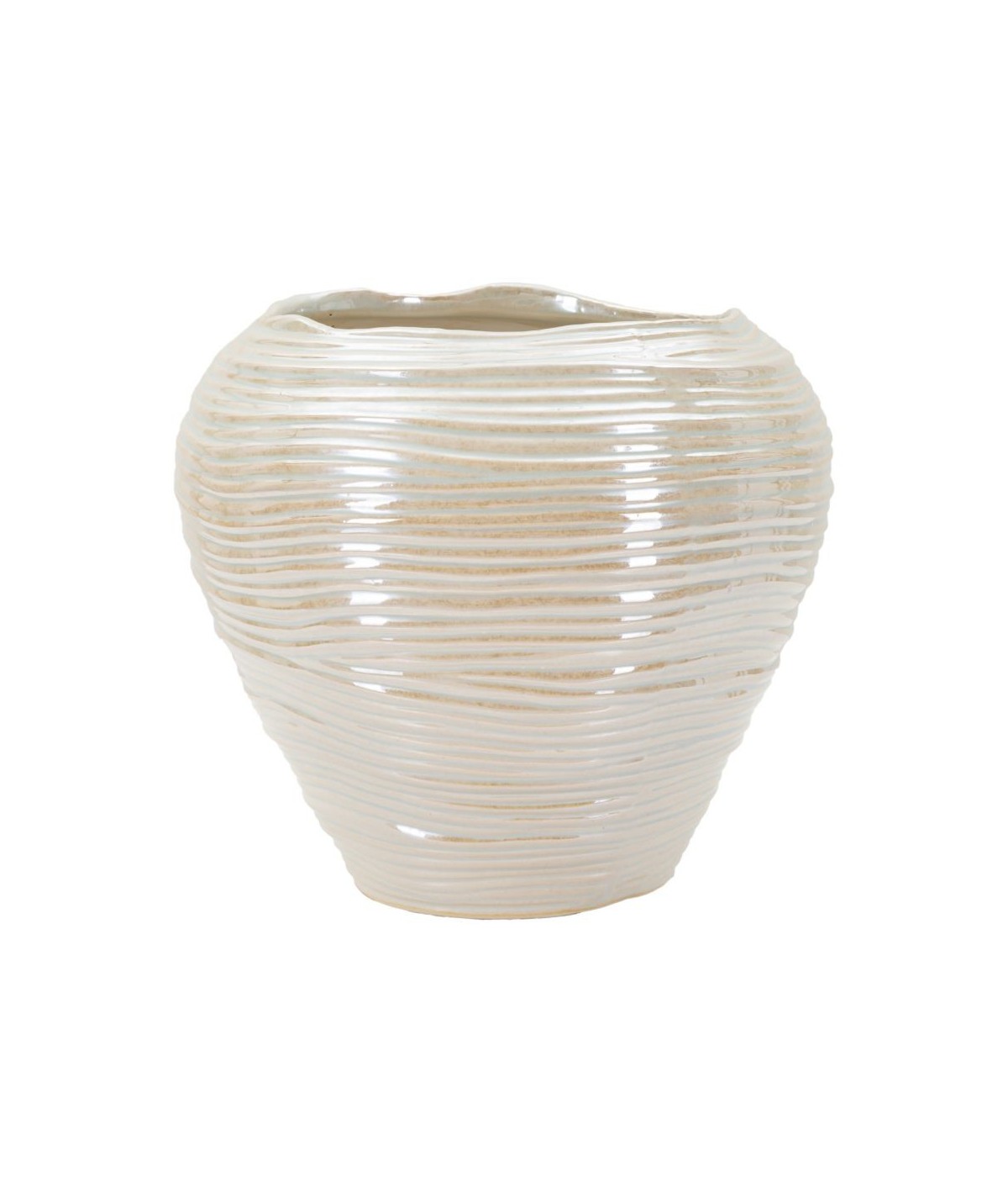 Vaso perly round cm ø 27x24