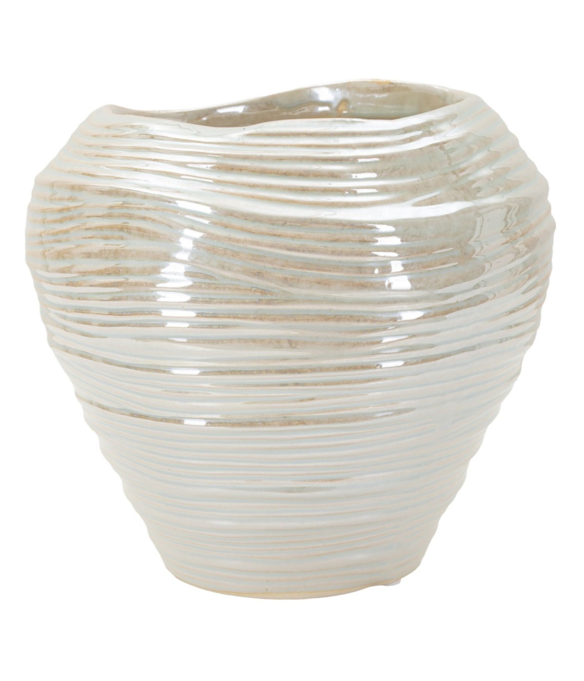 Vaso perly round cm ø 22x20