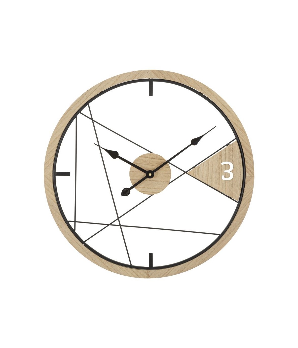 Orologio da muro geometric design cm ø 60x2,5