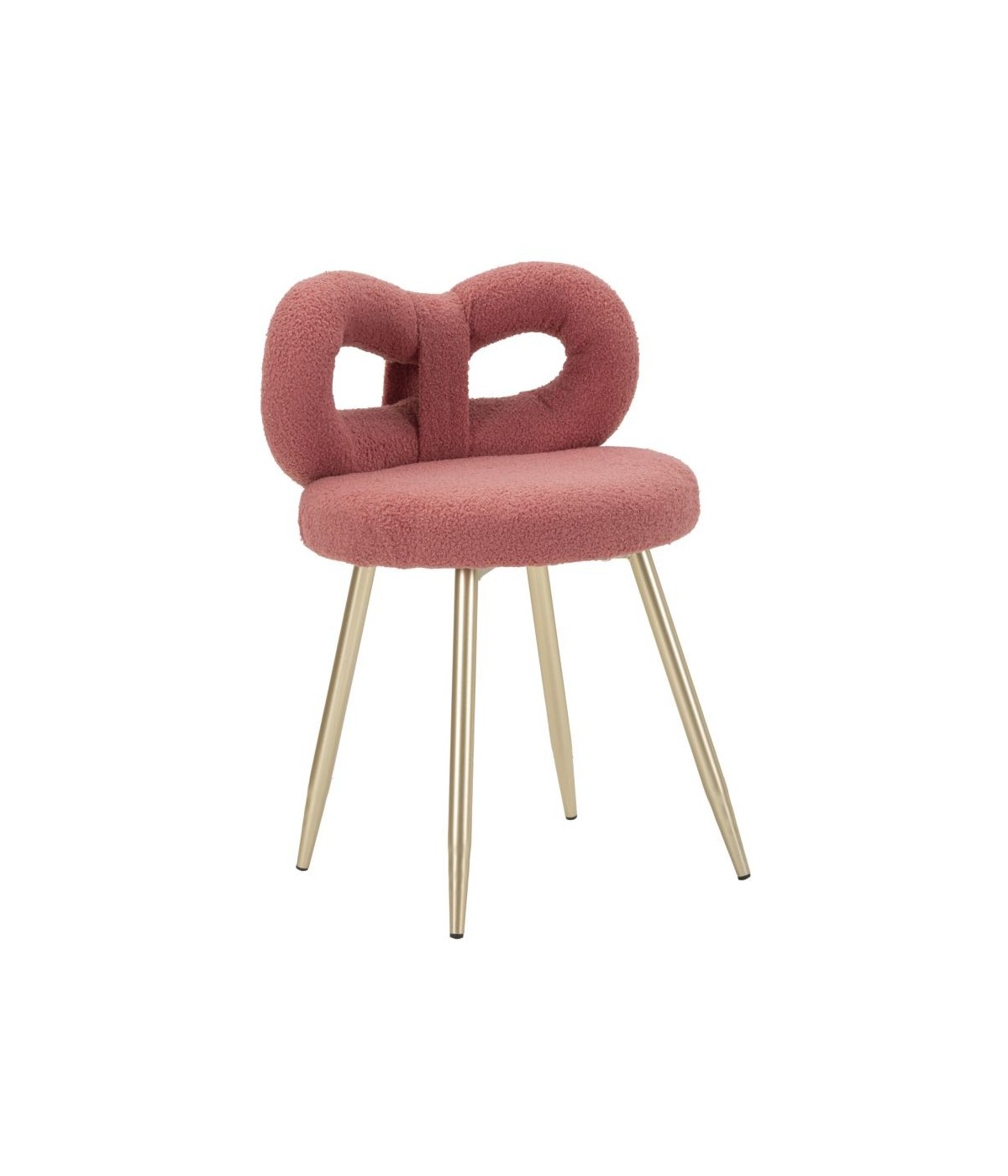Sedia mini ilary rosa cM Ø 40X67\n (altezza seduta cm 46)