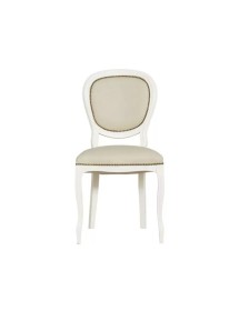 Set tavolo bianco gamba tornita 100x70 120x80 140x80 160x85 allungabile con 4/6 sedie ecopelle