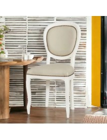 Set tavolo bianco gamba tornita 100x70 120x80 140x80 160x85 allungabile con 4/6 sedie ecopelle