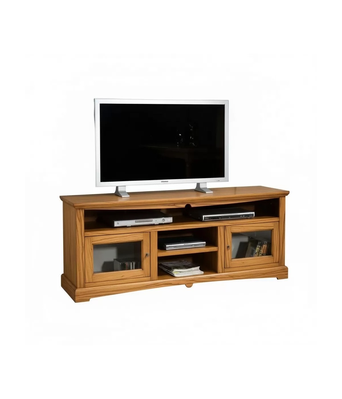 MOBILE PORTA TV GOCCIA LEGNO BASSANO ARTE POVERA 170x46x69