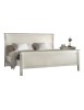 MOBILI 2G - LETTO MATRIMONIALE ARTE POVERA SHABBY CHIC L.183 x P.214 x H.110 vista frontale