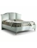 Letto matrimoniale shabby ecopelle con contenitore 186x205x138